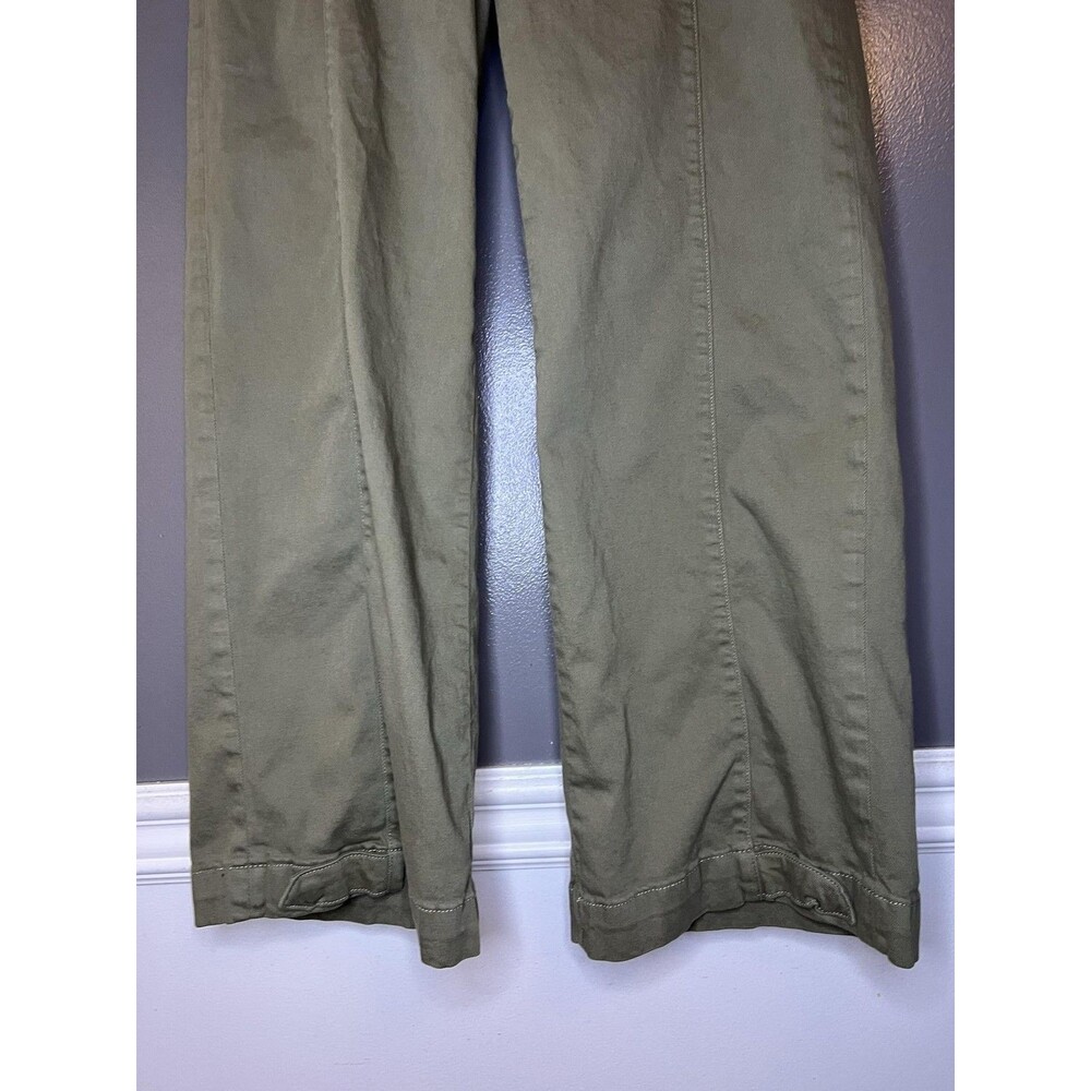 American Eagle Outfitters Pants Womens 4 Green Convertible Stretch Twill Khakis - Picture 3 of 13